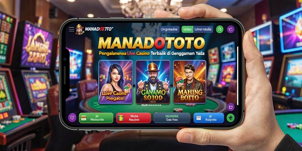 Screenshot dari gameplay Live Casino yang menampilkan dealer profesional dan interaksi dengan pemain.