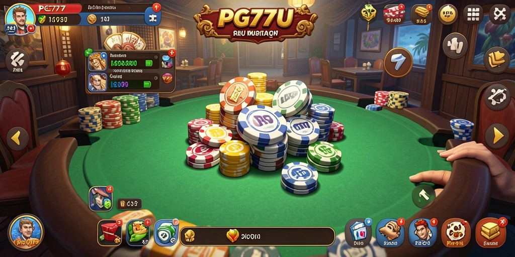 Tangkapan layar PG777 menunjukkan gameplay QiuQiu yang mendebarkan.