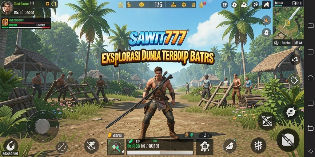 Tampilan gameplay menarik dari SAWIT777 dalam dunia Open World.