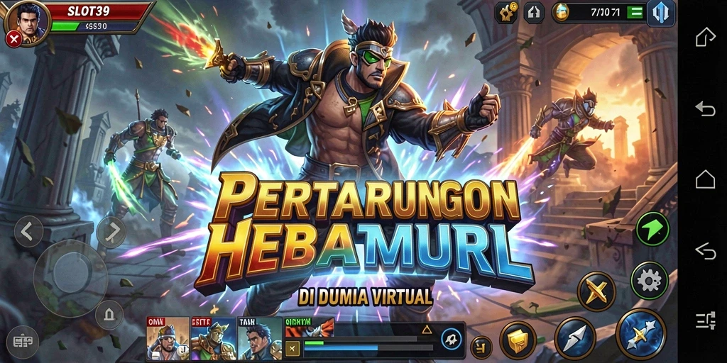 Gameplay SLOT39 dengan pertarungan seru dan karakter ikonik.