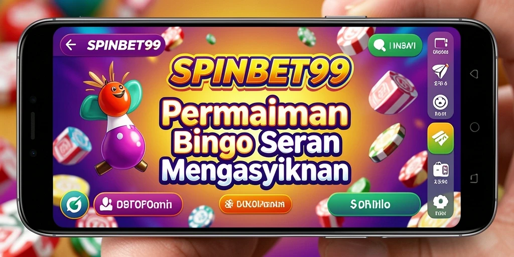 Tampilan gameplay Bingo yang menarik dan seru dari SPINBET99.