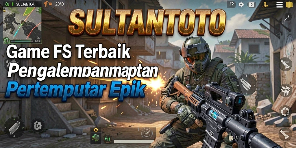 Gameplay SULTANTOTO yang seru dan mendebarkan dalam pertempuran FPS.